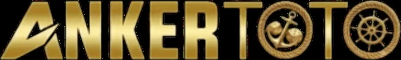Logo Ankertoto berwarna emas